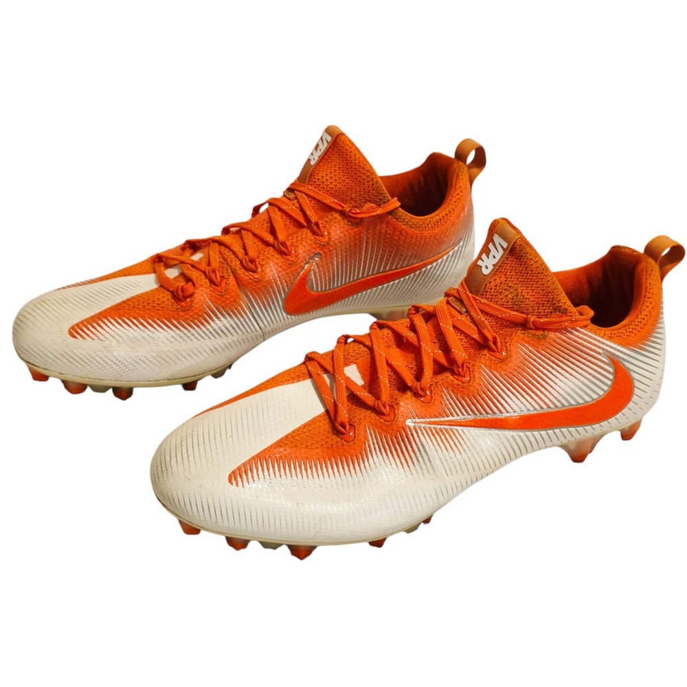 Nike Vapor Untouchable Pro CF Low Football Cleats Orange 922898-181 Mens Size 16